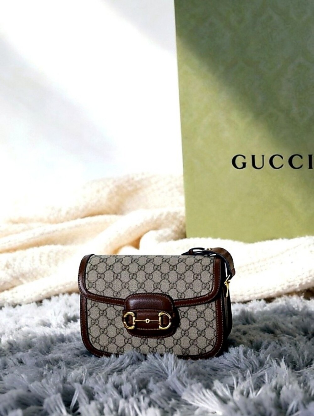 Gucci Horsebit 1955 Medium Shoulder Bag - Picture 2 of 6